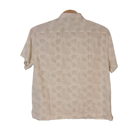 Nat Nast Silk Hawiian Shirt Floral Green Size‎ XXL Men's - Picture 3 of 6